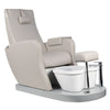 Sillón Pedicura Spa Eléctrico Azzurro 016B Gris