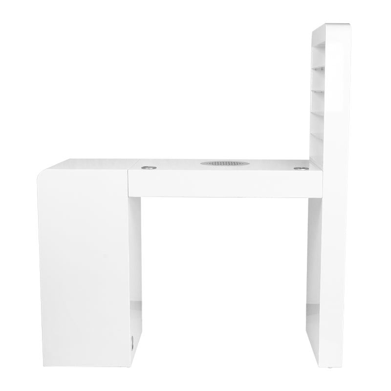 Mesa Manicura 310 Blanco Izquierda - imagen 2