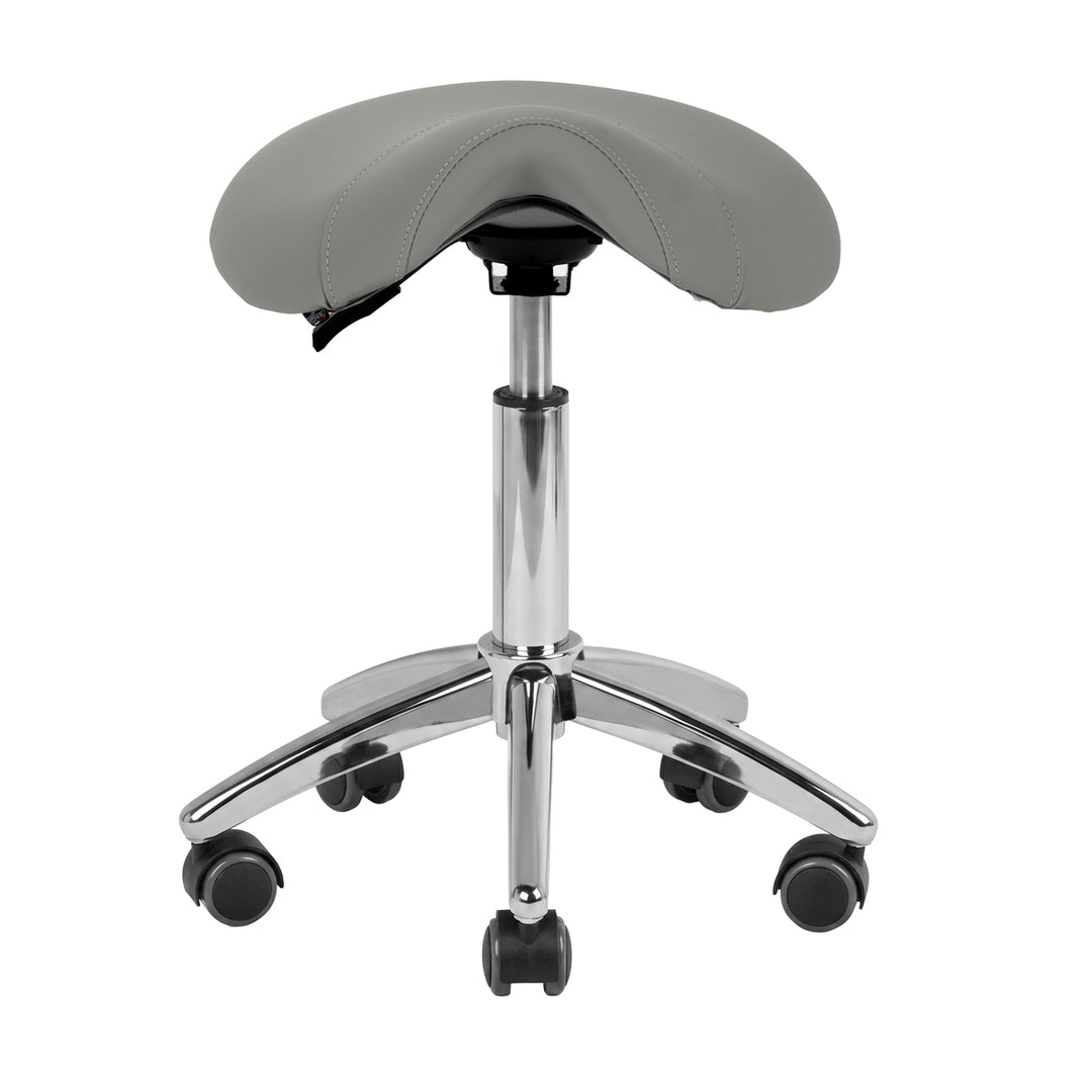 Taburete con Ruedas AM-302 Gris - imagen 2