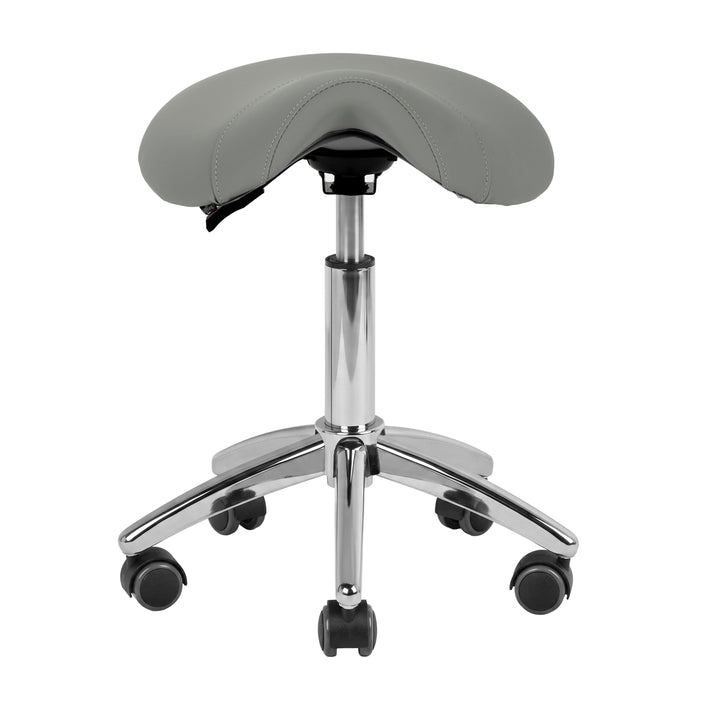 Taburete con Ruedas AM-302 Gris - imagen 2