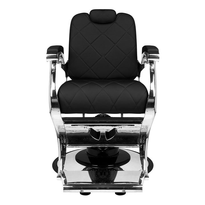 Sillón de Barberia Gabbiano Dario Negro - imagen 5