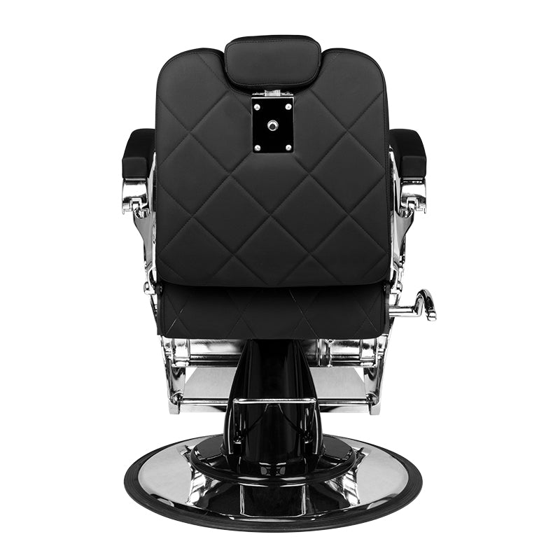 Sillón de Barberia Gabbiano Dario Negro - imagen 6