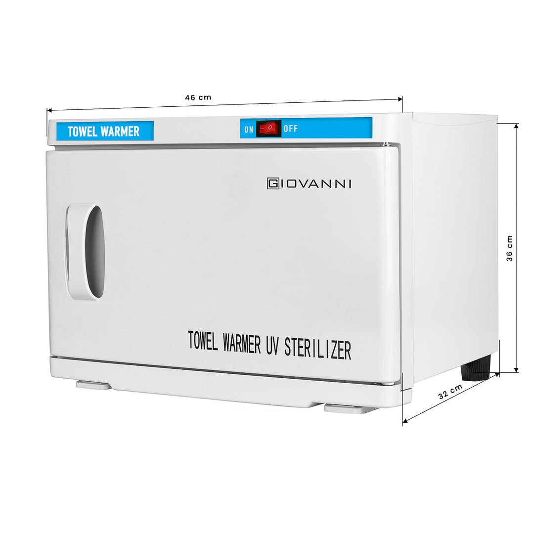 Calentador de Toallas con Esterilizador UV-C 16L 200W Blanco - imagen 4