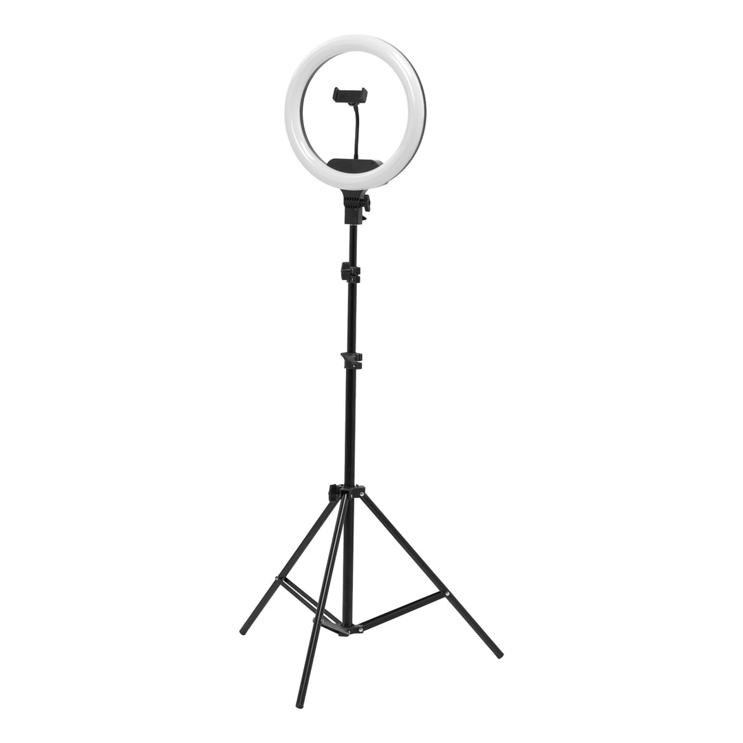 Aro de Luz con Trípode 13" 36W Negro