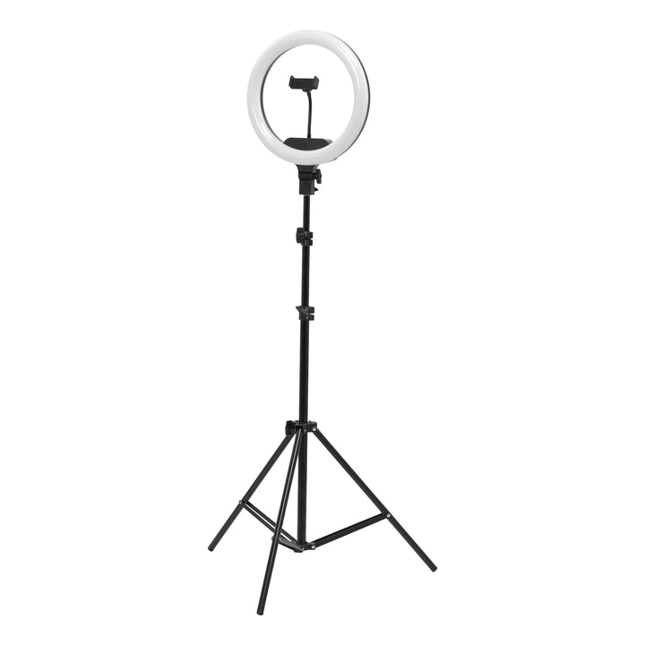 Aro de Luz con Trípode 13" 36W Negro