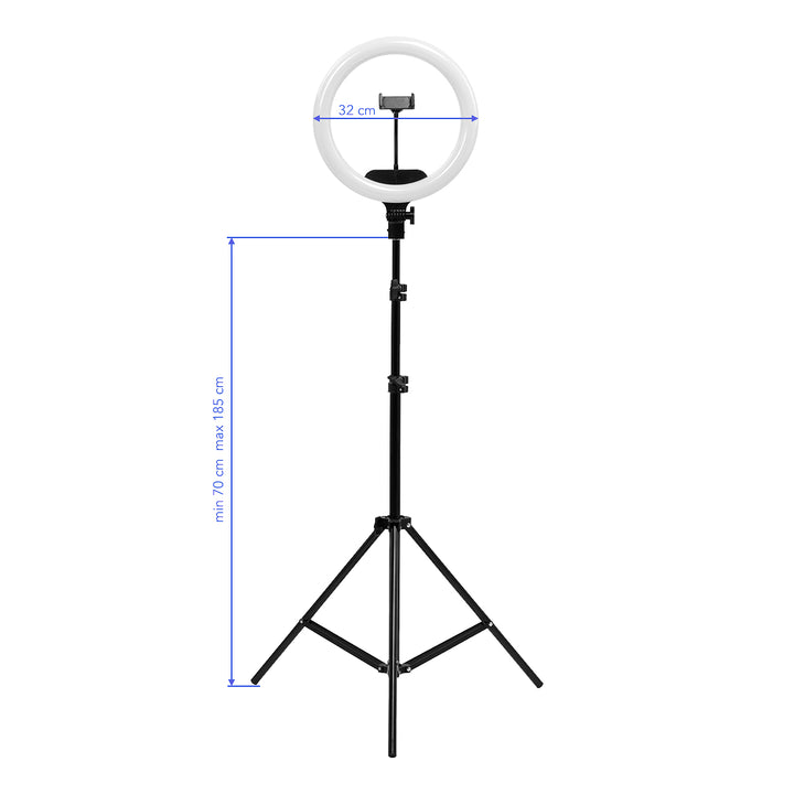 Aro de Luz con Trípode 13" 36W Negro - imagen 16