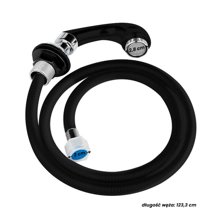 Ducha para Lavacabezas Negro S03 - imagen 4