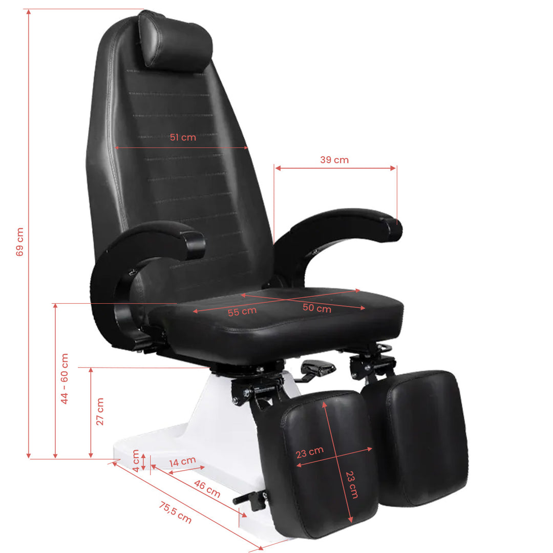 Sillón Hidráulico 112 Podo Negro - imagen 8