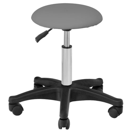 Taburete con Ruedas AM-312 Gris