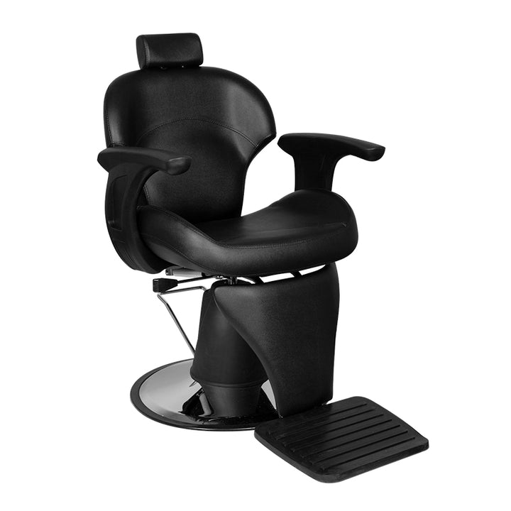 Sillón de Barberia Gabbiano Igor Negro