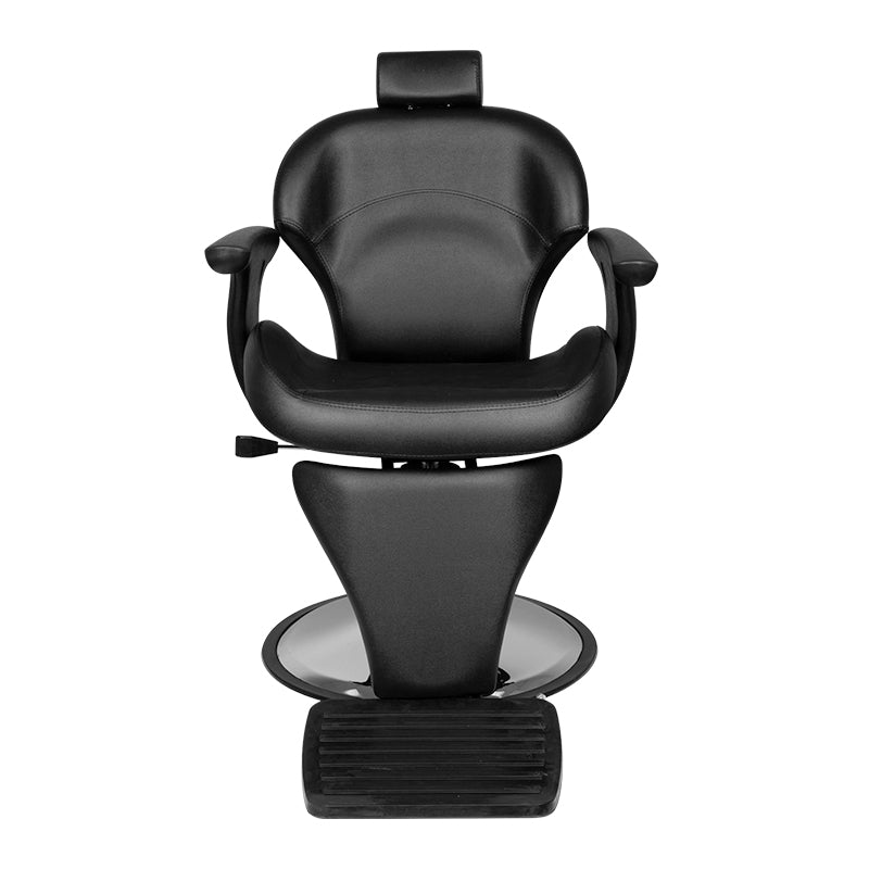 Sillón de Barberia Gabbiano Igor Negro - imagen 2