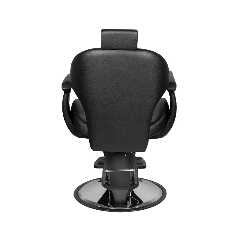 Sillón de Barberia Gabbiano Igor Negro - imagen 4