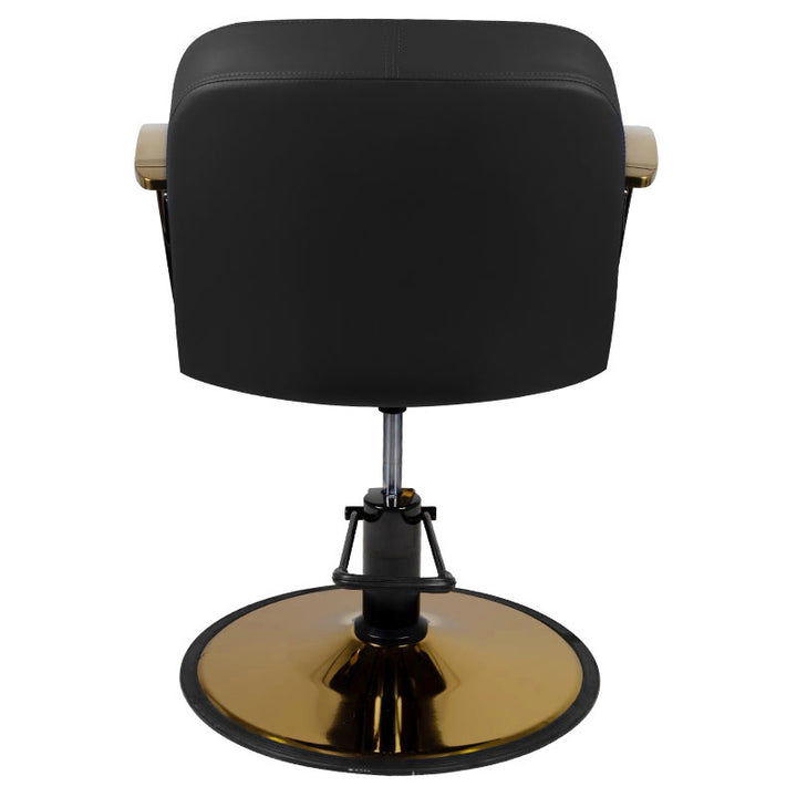 Sillón de peluquería Gabbiano Bologna Negro Oro - imagen 2