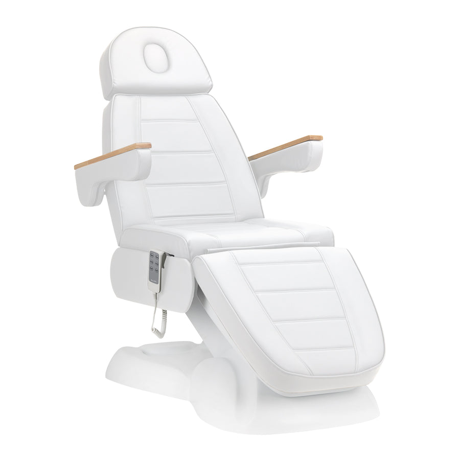 Sillón Estético Eléctrico Lux 273B 3 Motores Blanco