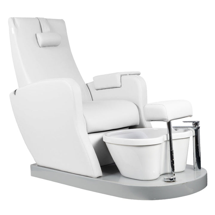 Sillón Pedicura Spa Eléctrico Azzurro 016B Blanco 1