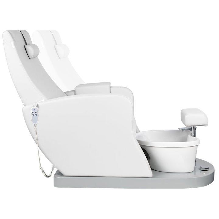 Sillón Pedicura Spa Eléctrico Azzurro 016B Blanco 3