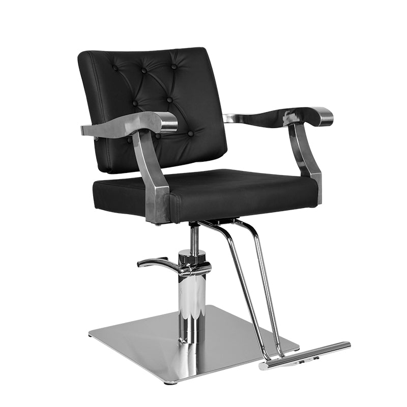 Sillón de peluquería Gabbiano Lyon Negro 1