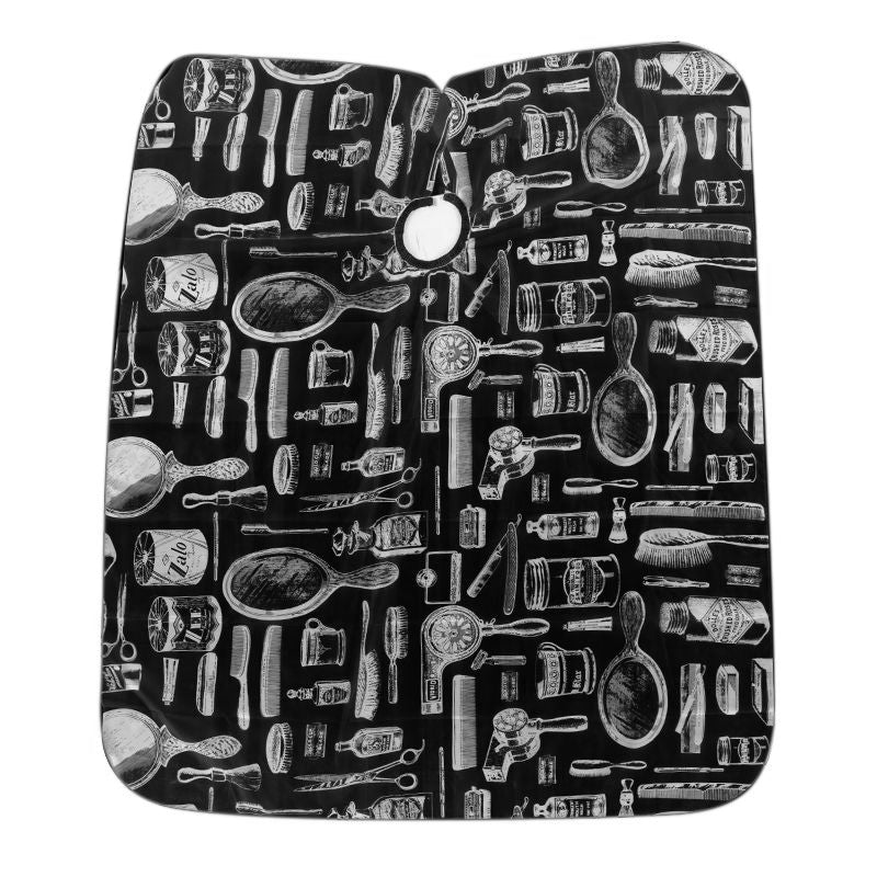 Capa de Peluquería J-05 Negro - imagen 2