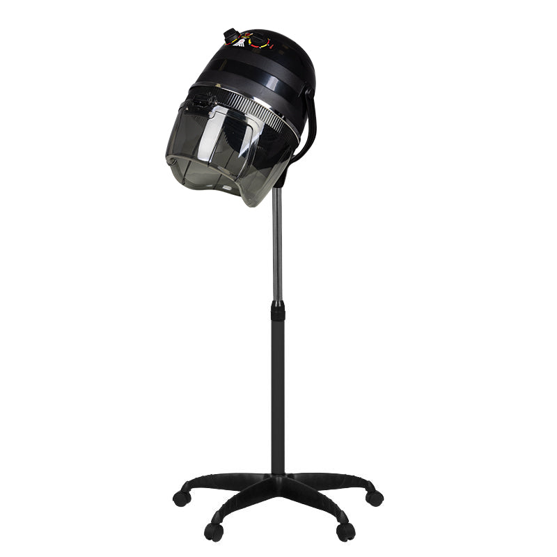 Secador de Casco de Pie Gabbiano 1600 con Monovelocidad Negro