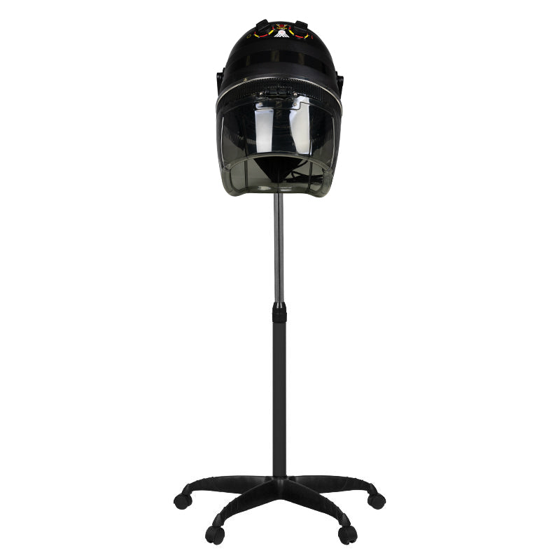 Secador de casco Gabbiano con trípode 1600 Monovelocidad Negro 4