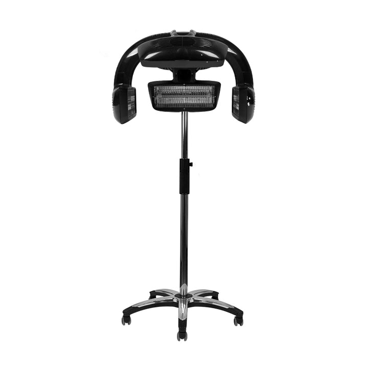 Secador de Casco de Pie Gabbiano Infrazón 628 Negro