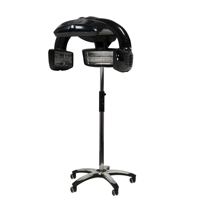 Secador de Casco de Pie Gabbiano Infrazón 628 Negro - imagen 2