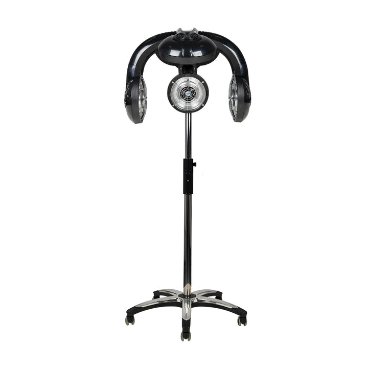 Secador de Casco de Pie Gabbiano Infrazón 938 Negro