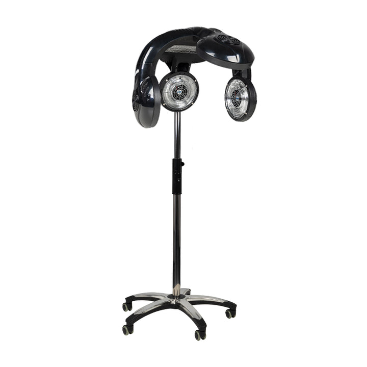 Secador de Casco de Pie Gabbiano Infrazón 938 Negro - imagen 2