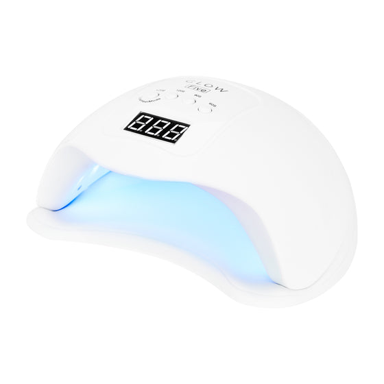 Lámpara Uñas UV Dual LED Glow 5 48W USB Blanco