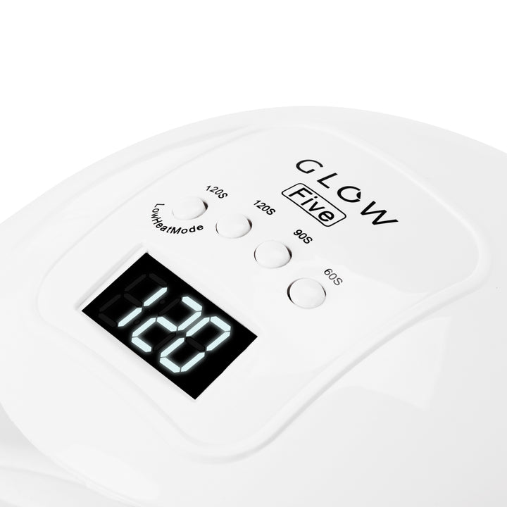 Lámpara Uñas UV Dual LED Glow 5 48W USB Blanco