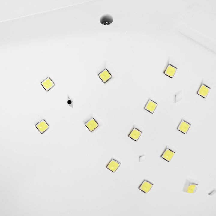 Lámpara Uñas UV Dual LED Glow 5 48W USB Blanco
