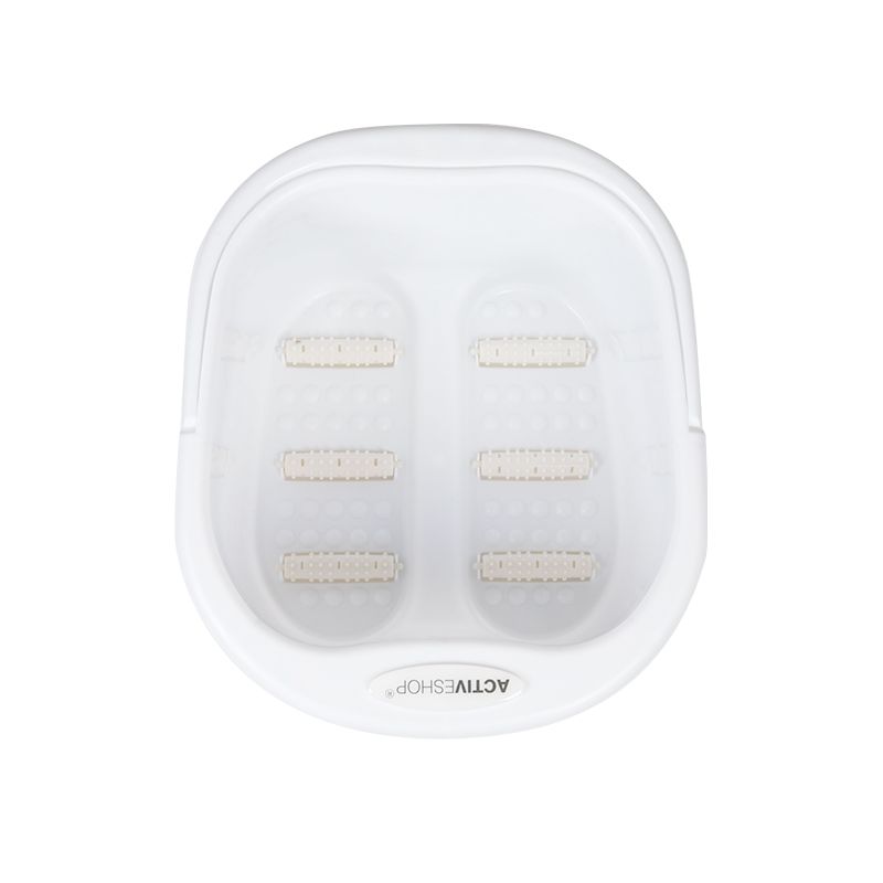 Bañera de Pedicura con Rodillos de Masaje Blanca - imagen 2