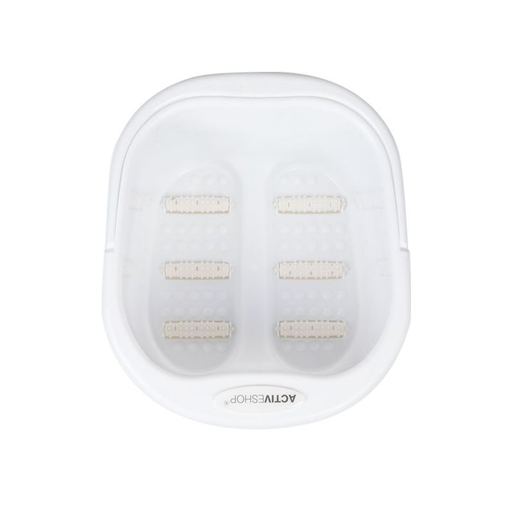 Bañera de Pedicura con Rodillos de Masaje Blanca - imagen 2