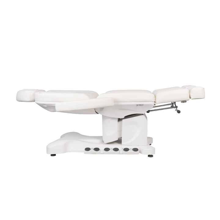 Sillón Estético Eléctrico Azzurro 708B Pro 3 Motores Pedi con Pedal y Calefacción Blanco - imagen 7