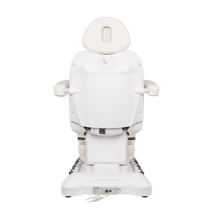 Sillón Estético Eléctrico Azzurro 708B Pro 3 Motores Pedi con Pedal y Calefacción Blanco - imagen 10