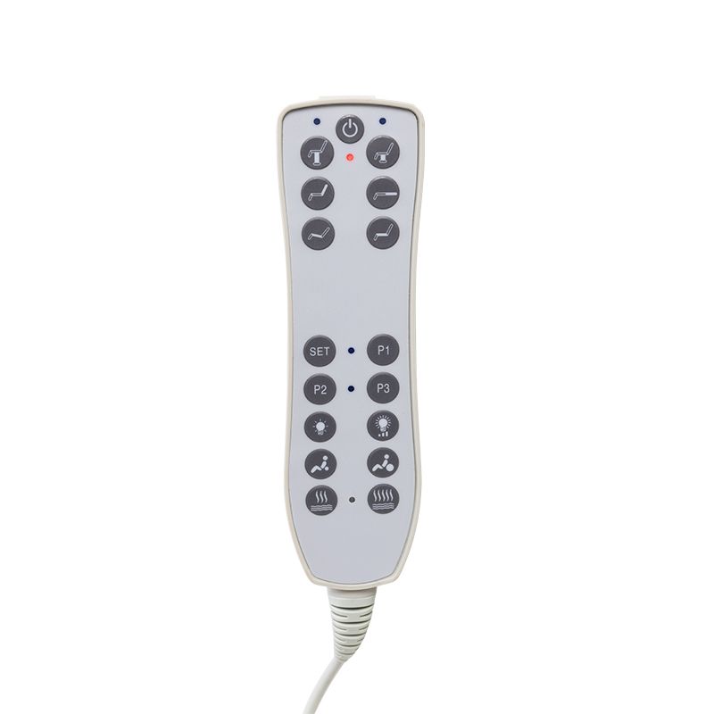 Sillón Estético Eléctrico Azzurro 708B Pro 3 Motores Pedi con Pedal y Calefacción Blanco - imagen 13