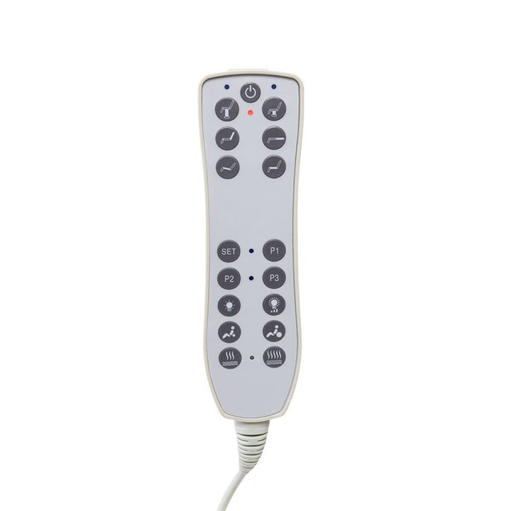 Sillón Estético Eléctrico Azzurro 708B Pro 3 Motores Pedi con Pedal y Calefacción Blanco - imagen 13