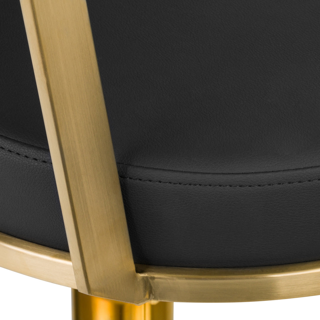 Sillón de peluquería Gabbiano Arras Oro-Nero 5