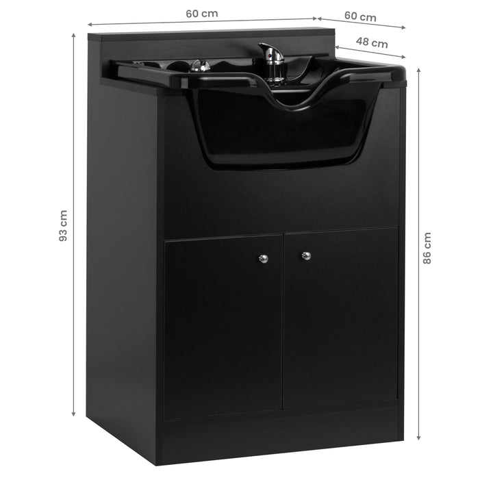 Unidad de Lavado Gabbiano BB06 Negro 6