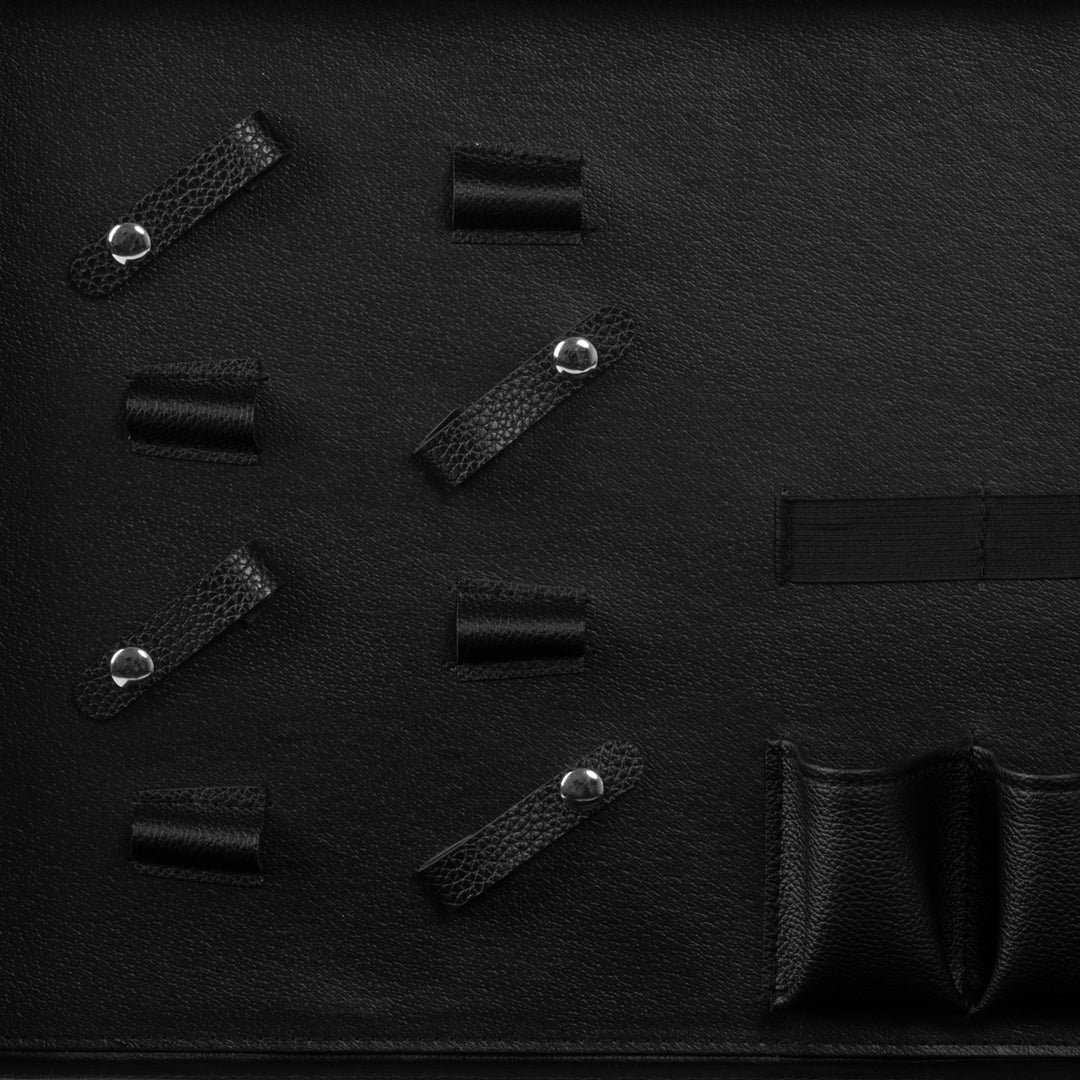 Maletín de Peluquería Aluminio con Cerradura de Combinación y Bandolera Blanco-Negro - imagen 4