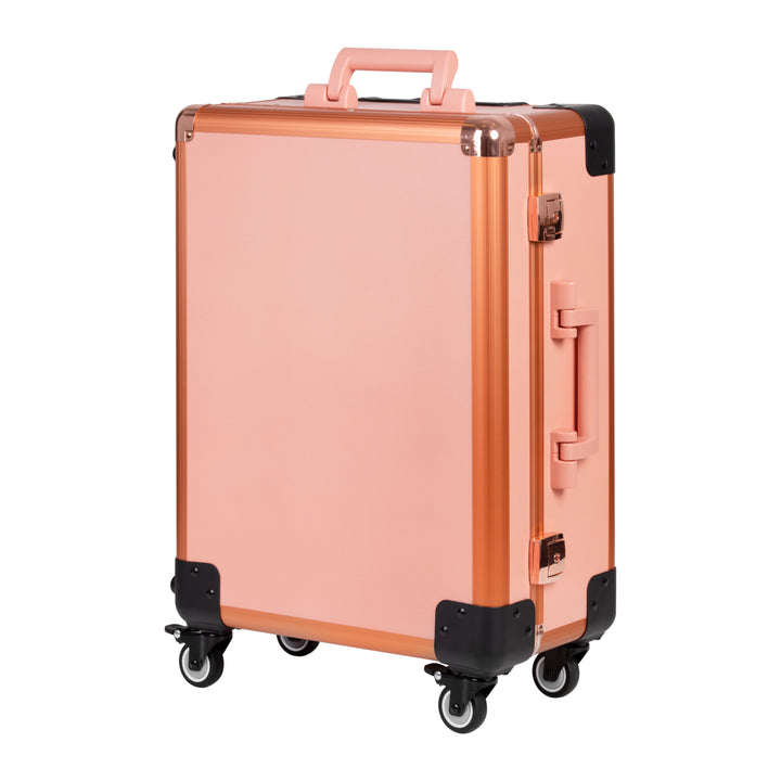 Maletín de Maquillaje Estación Móvil T-27 con Espejo con Luz Oro Rosa - imagen 2