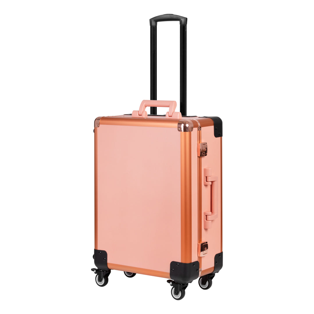 Maletín de Maquillaje Estación Móvil T-27 con Espejo con Luz Oro Rosa - imagen 3