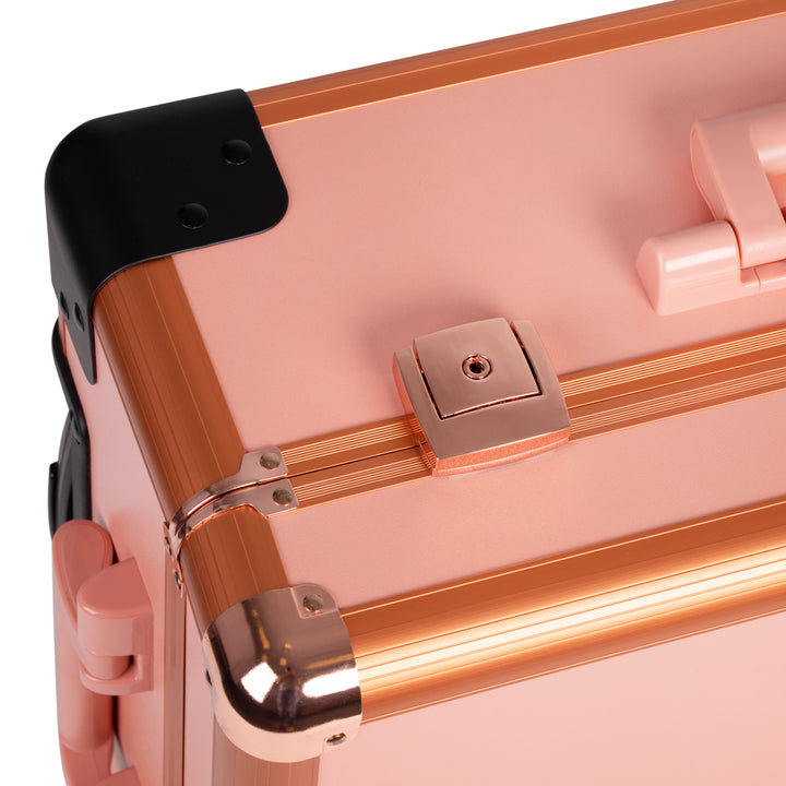 Maletín de Maquillaje Estación Móvil T-27 con Espejo con Luz Oro Rosa - imagen 6