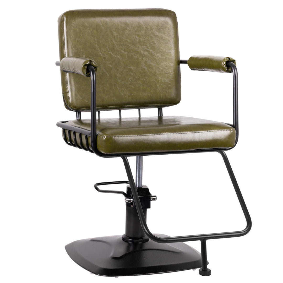 Sillón de peluquería Gabbiano Katania Loft Green 1