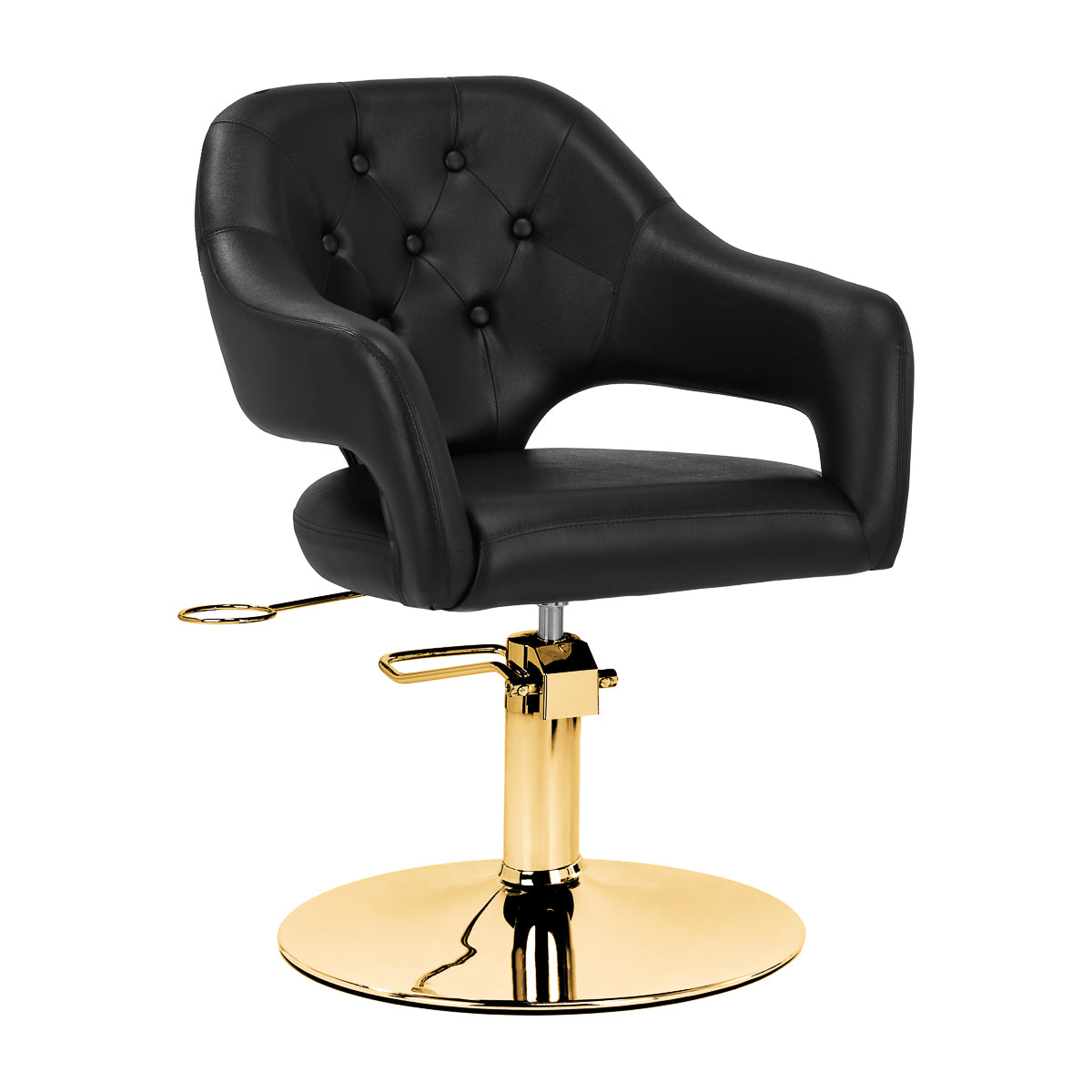 Sillón de Peluquería Gabbiano Parma Oro-Negro