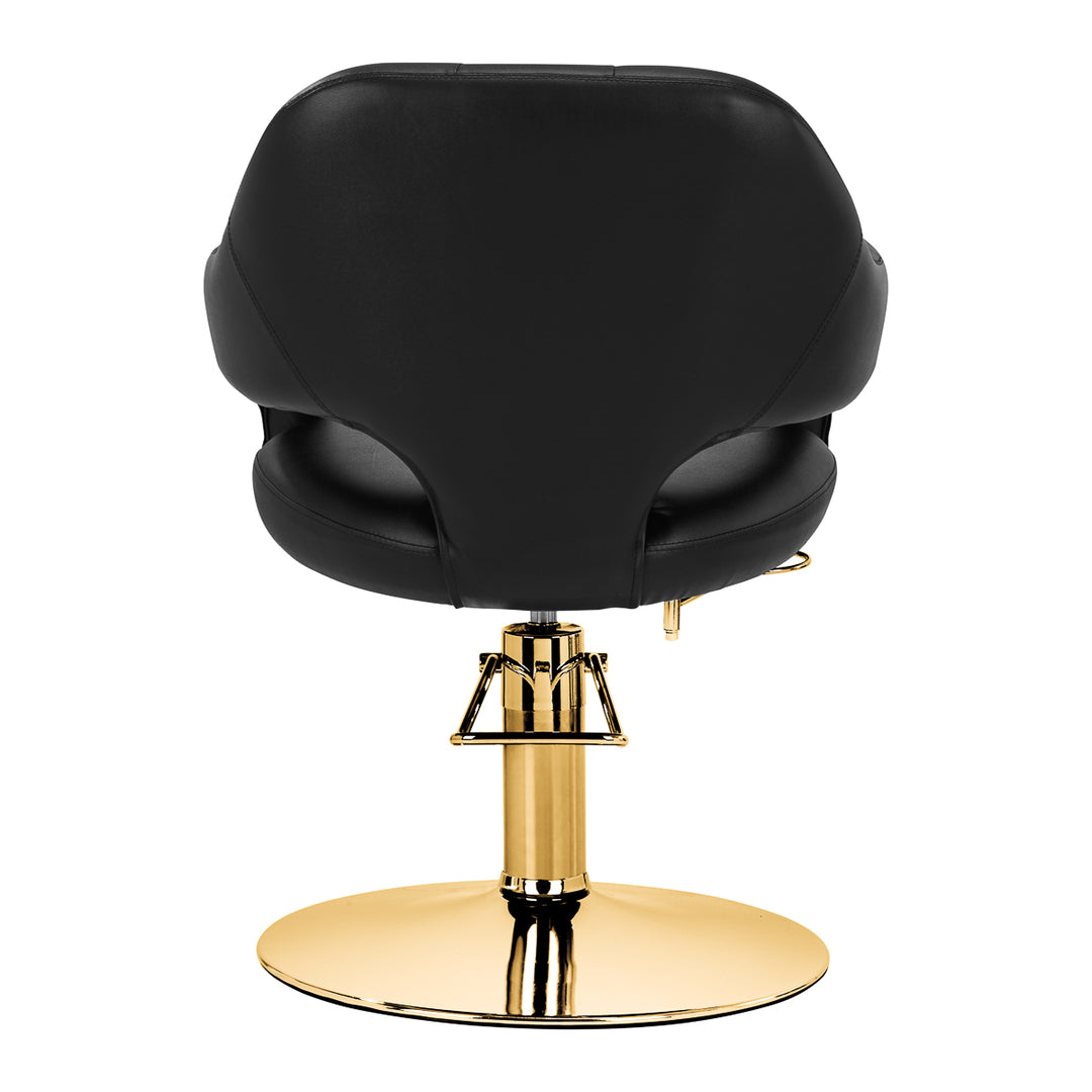 Silla de Peluquería Gabbiano Parma Oro-Negro 3