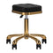 Taburete con Ruedas M-1645 Oro Negro