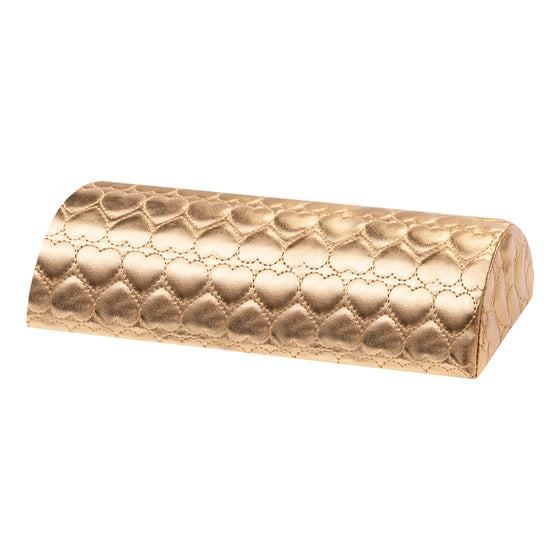 Reposabrazos Manicura Cojín Oro