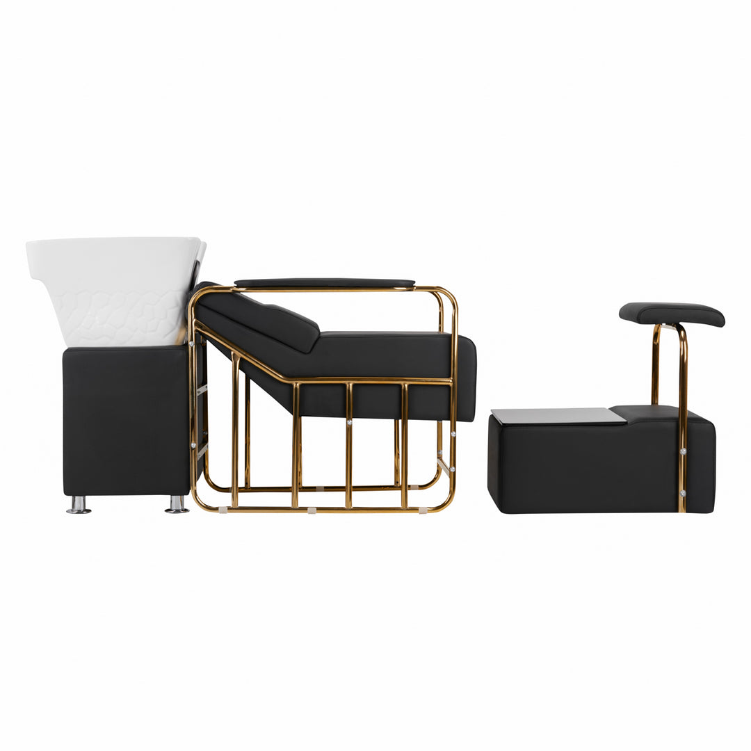 Lavacabezas Gabbiano Mayka Oro Negro - imagen 2