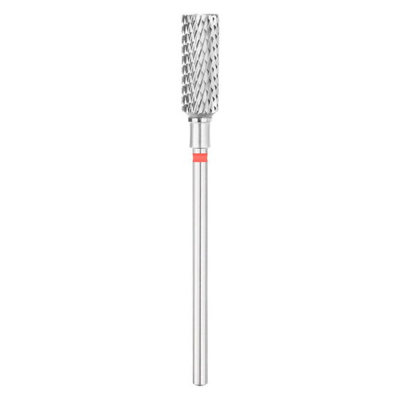 Exo Fresa pedicura Tungsten Carburo Cilindro Plano ⌀5/12.5 mm Fino